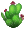 Cactus Counselling logo: prickly pear